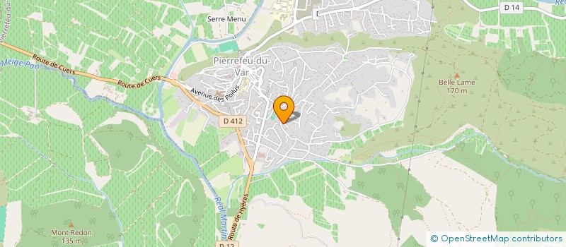 localisation de l'entreprise VEYRAT GROUP  PIERREFEU-DU-VAR