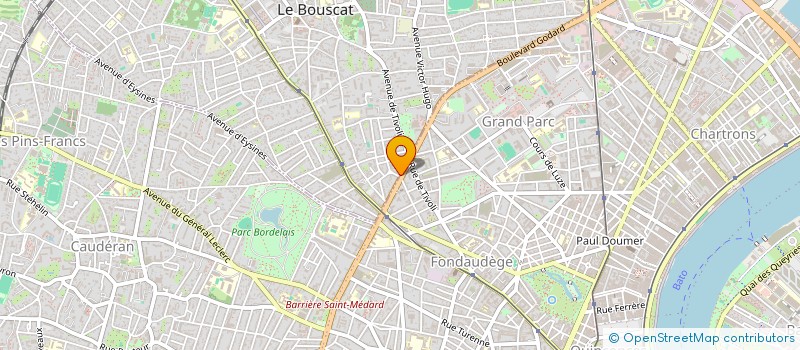 localisation de l'entreprise VEYRET-LATOUR SA à LE BOUSCAT