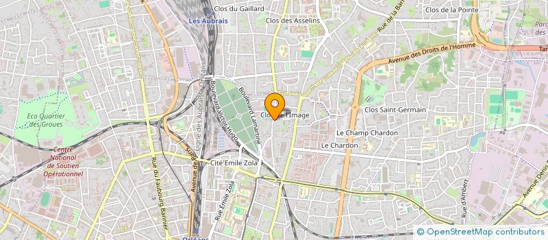 localisation de l'entreprise VEYRET PAUMIER MARIE  ORLEANS