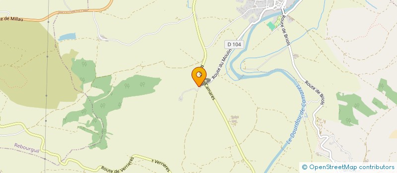 localisation de l'entreprise VEYRIE JEAN FRANCOIS  MONTLAUR