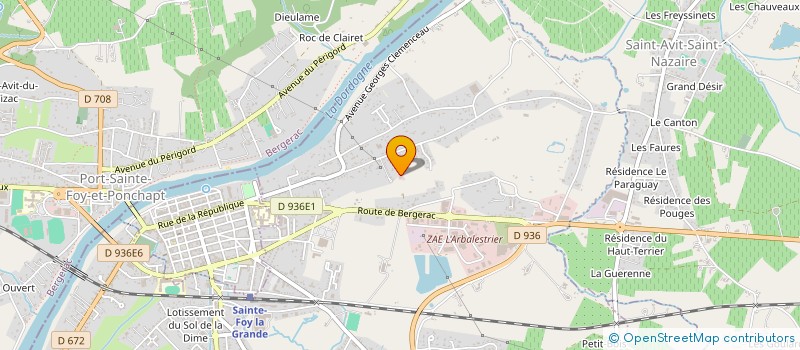 localisation de l'entreprise VEYRIER-LE DEVEDEC  PINEUILH