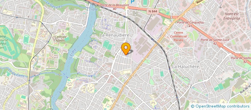 localisation de l'entreprise VEYRSO à NANTES