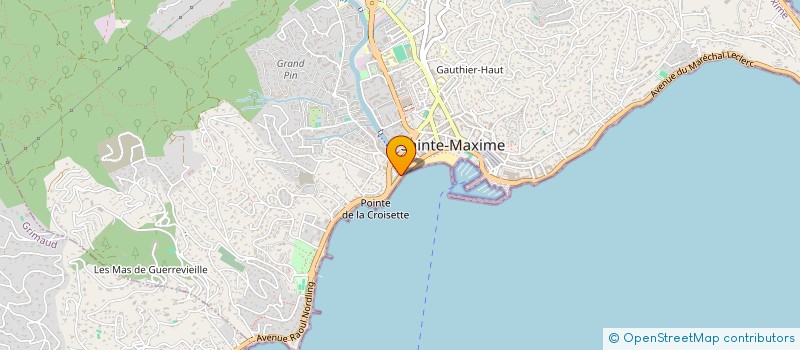 localisation de l'entreprise VEYSI GANTS LEVEQUE à SAINTE-MAXIME