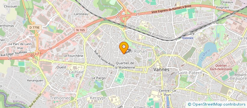 localisation de l'entreprise VEZERO à VANNES
