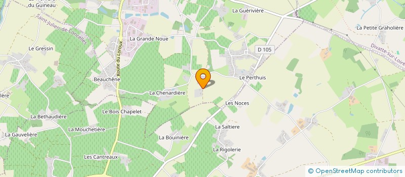 localisation de l'entreprise VEZIN JARDINS SERVICES à DIVATTE-SUR-LOIRE