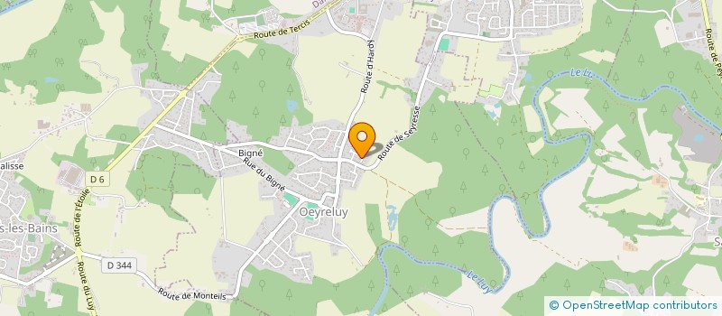 localisation de l'entreprise VEZINE ARCHITECTURE  SAINT-PAUL-LES-DAX