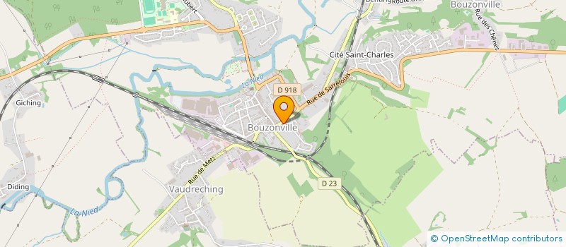 localisation de l'entreprise VEZIR  BOUZONVILLE