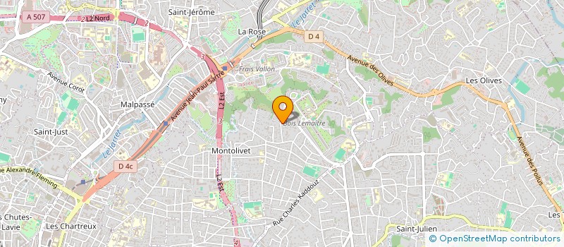 localisation de l'entreprise VEZOLLE ESPERT à MARSEILLE