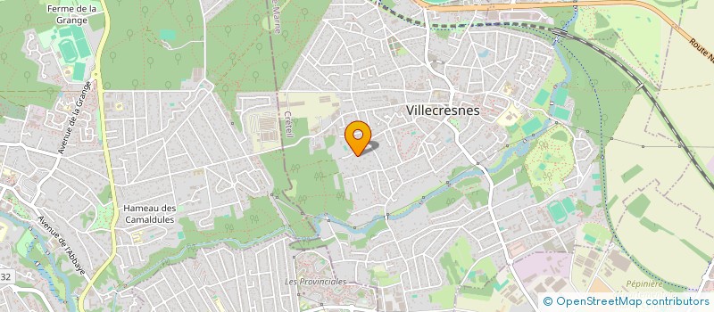 localisation de l'entreprise VEZT  VILLECRESNES