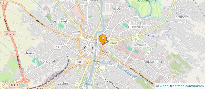 localisation de l'entreprise VF.3 à CASTRES
