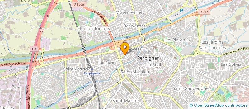 localisation de l'entreprise VF à PERPIGNAN