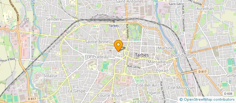 localisation de l'entreprise VF  SARROUILLES