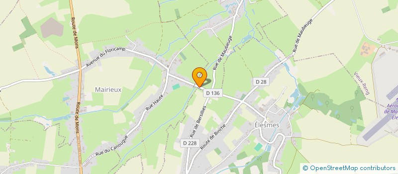 localisation de l'entreprise VF AUTO  BERSILLIES