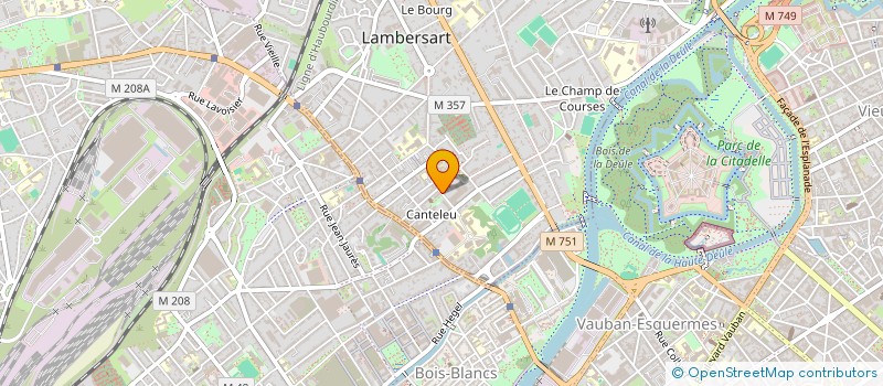 localisation de l'entreprise VF BATIMENT à LAMBERSART
