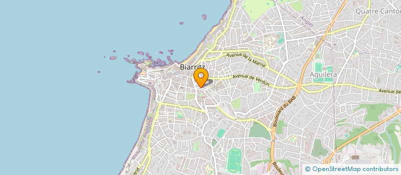 localisation de l'entreprise VF BIARRITZ à BIARRITZ