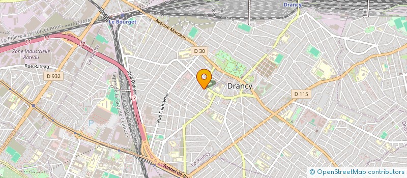 localisation de l'entreprise VF'CLEAN à DRANCY
