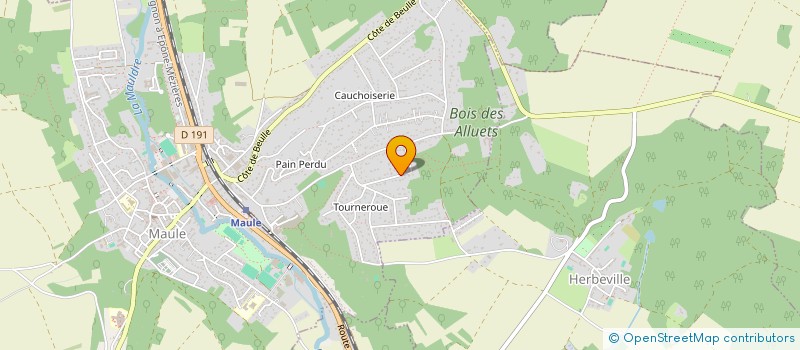 localisation de l'entreprise VF COMPANY  MAULE