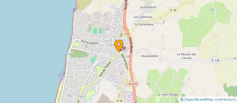 localisation de l'entreprise VF COMPANY  SAINT-MICHEL-CHEF-CHEF