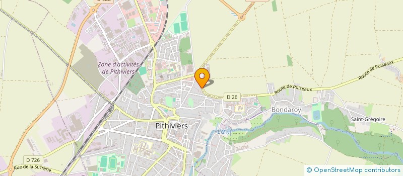 localisation de l'entreprise VF CONDITIONNEMENT à ESTOUY