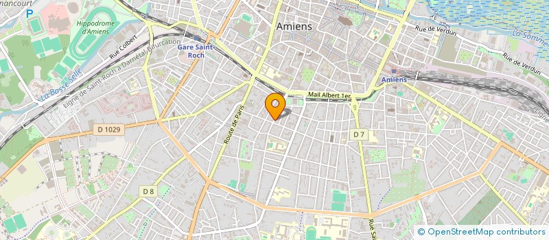 localisation de l'entreprise VF CONSTRUCTION à AMIENS