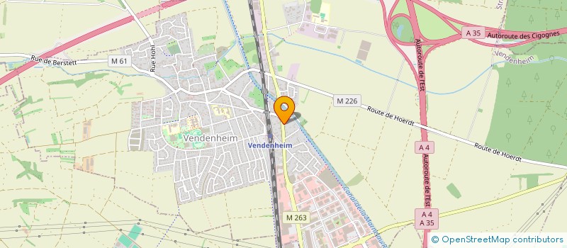 localisation de l'entreprise VF CONSULT à STRASBOURG