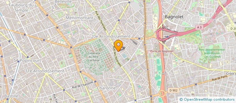 localisation de l'entreprise VF CONSULTING  PARIS