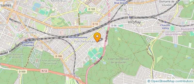 localisation de l'entreprise VF CORPORATION à VERSAILLES