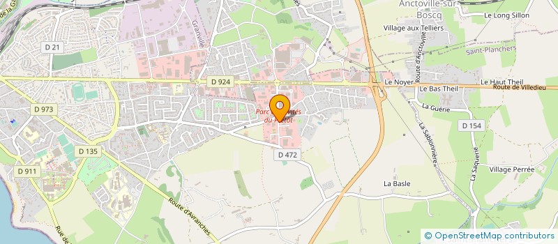localisation de l'entreprise VF DISTRIBUTION à GRANVILLE