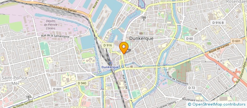 localisation de l'entreprise VF DUNKERQUE à DUNKERQUE