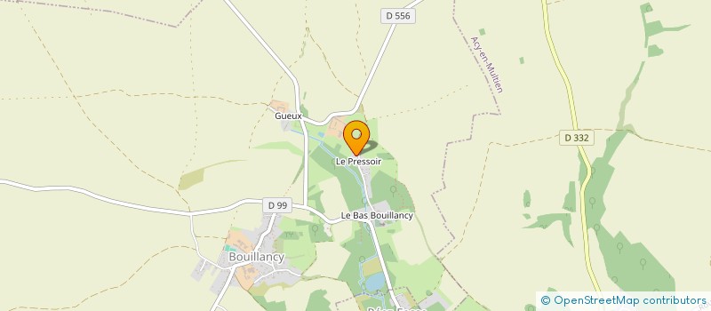 localisation de l'entreprise VF ENTREPRISE  ACY-EN-MULTIEN