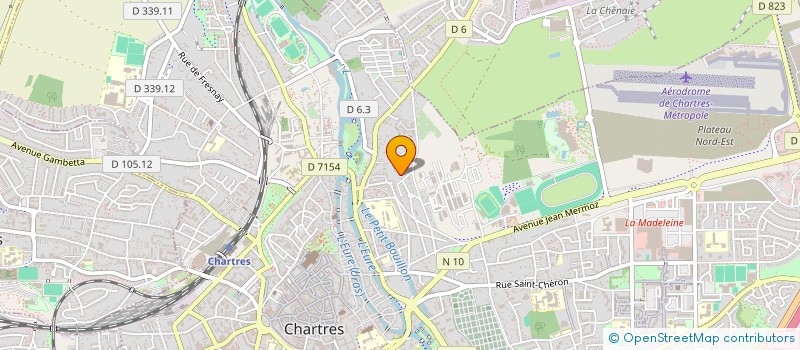 localisation de l'entreprise VF IMMO à CHARTRES