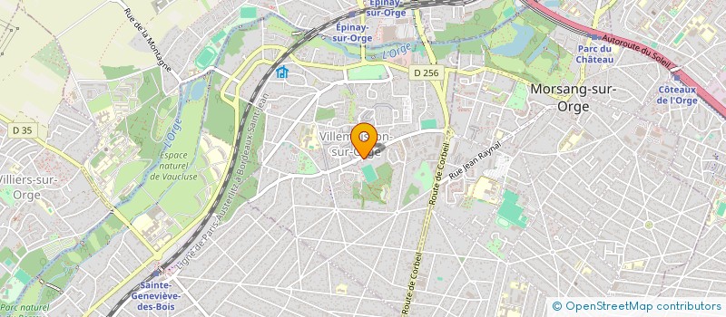 localisation de l'entreprise VF IMMOBILIER à VILLEMOISSON-SUR-ORGE