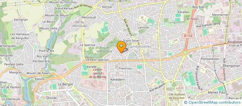 localisation de l'entreprise VF INTERNATIONAL PARTNER à BREST