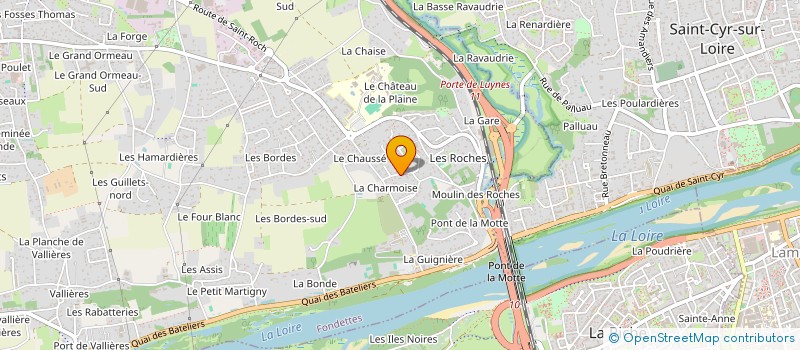 localisation de l'entreprise VF INVEST SPFPL DE PHARMACIEN D'OFFICINE  FONDETTES