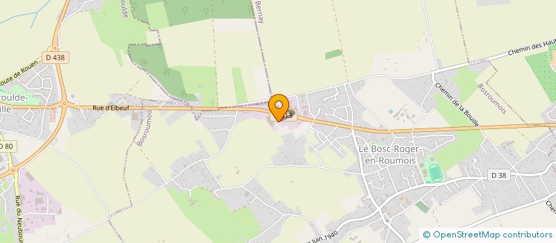 localisation de l'entreprise VF MECA AUTO  BOSROUMOIS