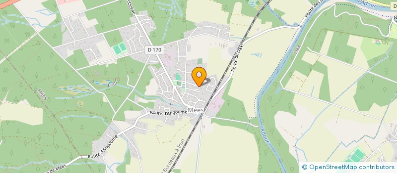 localisation de l'entreprise VF NETTOYAGE 40  MEES