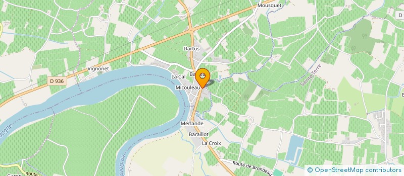 localisation de l'entreprise VF SABOURDY  VIGNONET