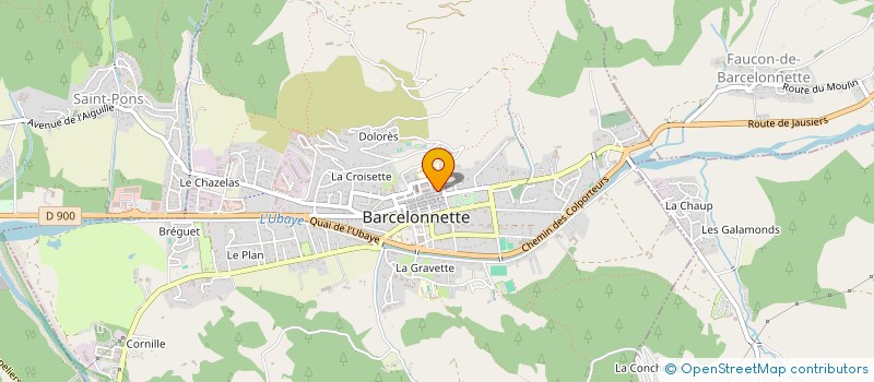 localisation de l'entreprise VF04 à BARCELONNETTE