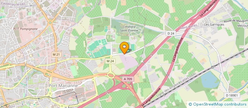 localisation de l'entreprise VF2B SARL à MONTPELLIER