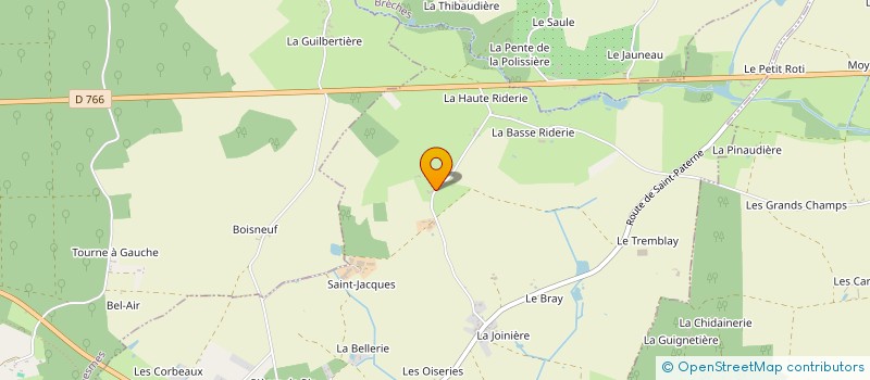 localisation de l'entreprise VFA SCI à SOUVIGNE