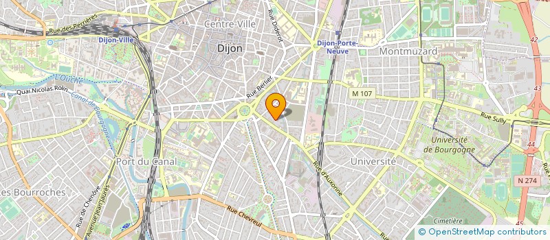 localisation de l'entreprise VFD  DIJON