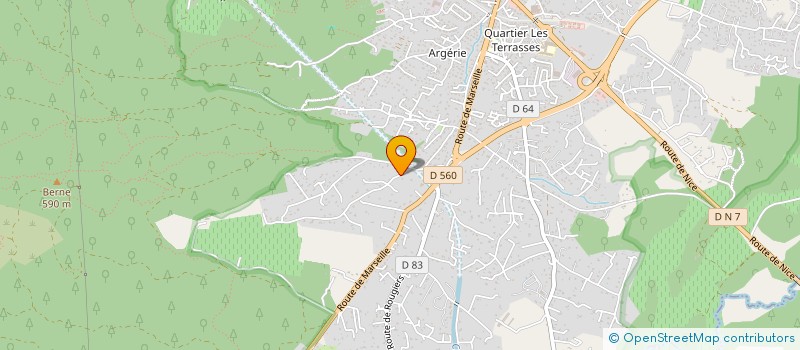 localisation de l'entreprise VFE à HYERES