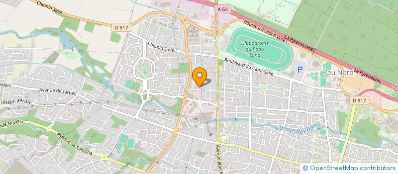 localisation de l'entreprise VFE à LONS