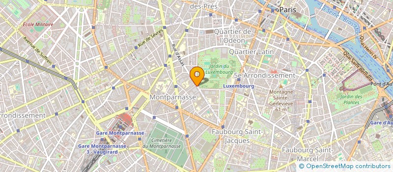 localisation de l'entreprise VFE LUXEMBOURG  PARIS