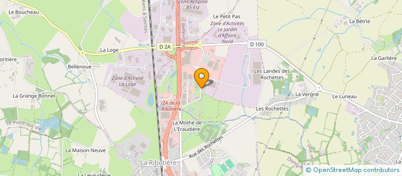 localisation de l'entreprise VFE PARTICIPATIONS  DOMPIERRE-SUR-YON