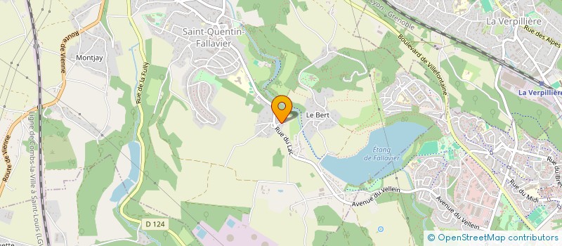 localisation de l'entreprise VFF 569  SAINT-QUENTIN-FALLAVIER