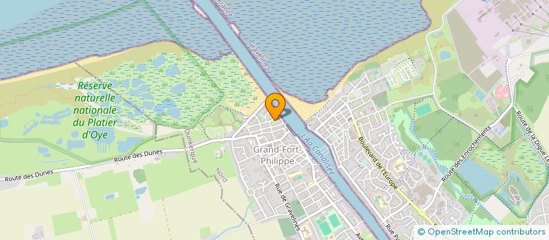 localisation de l'entreprise VFHF  GRAND-FORT-PHILIPPE