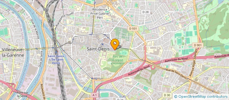 localisation de l'entreprise VFK FRANCE à SAINT-DENIS