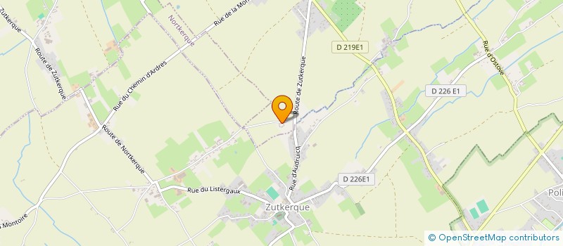localisation de l'entreprise VFL à AUDRUICQ
