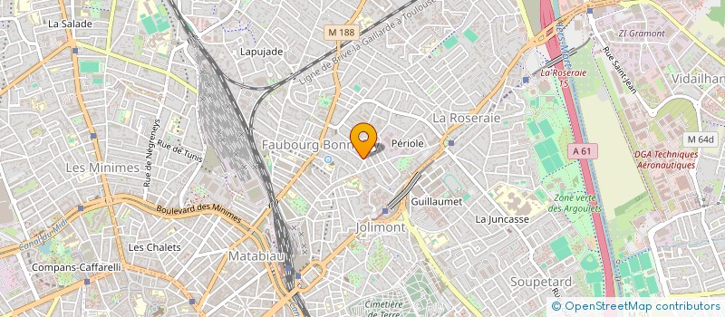 localisation de l'entreprise VFM  TOULOUSE